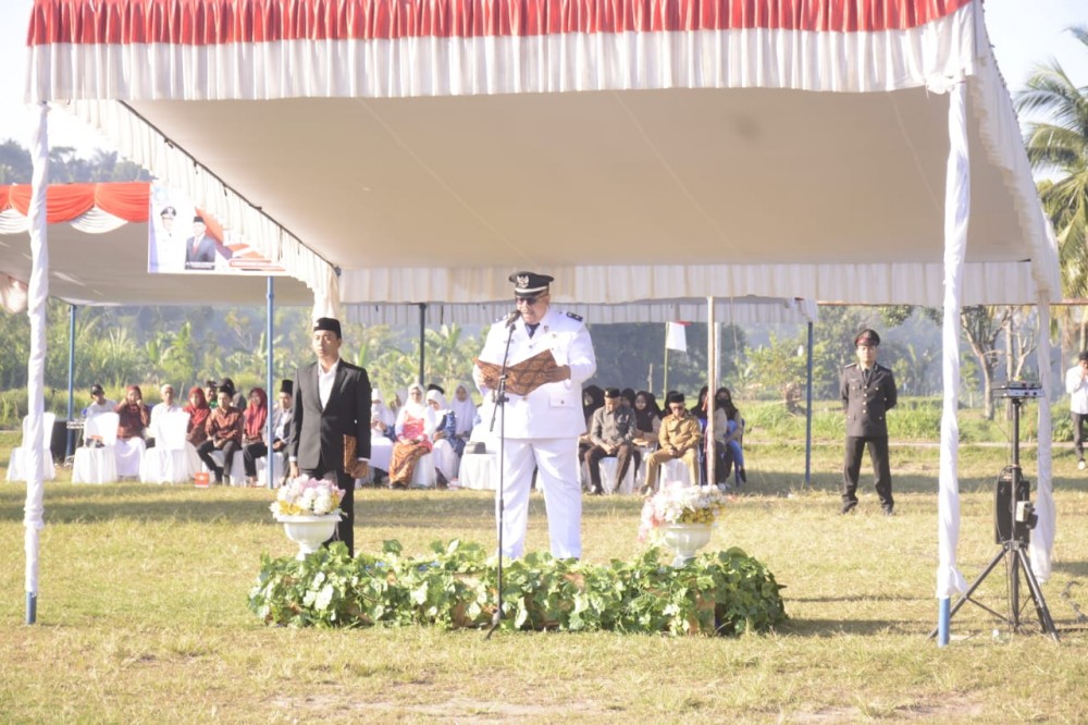 UPACARA BENDERA HUT RI KE-79 DI DESA JERINGO